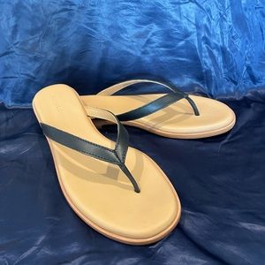 Nisolo leather flip flops